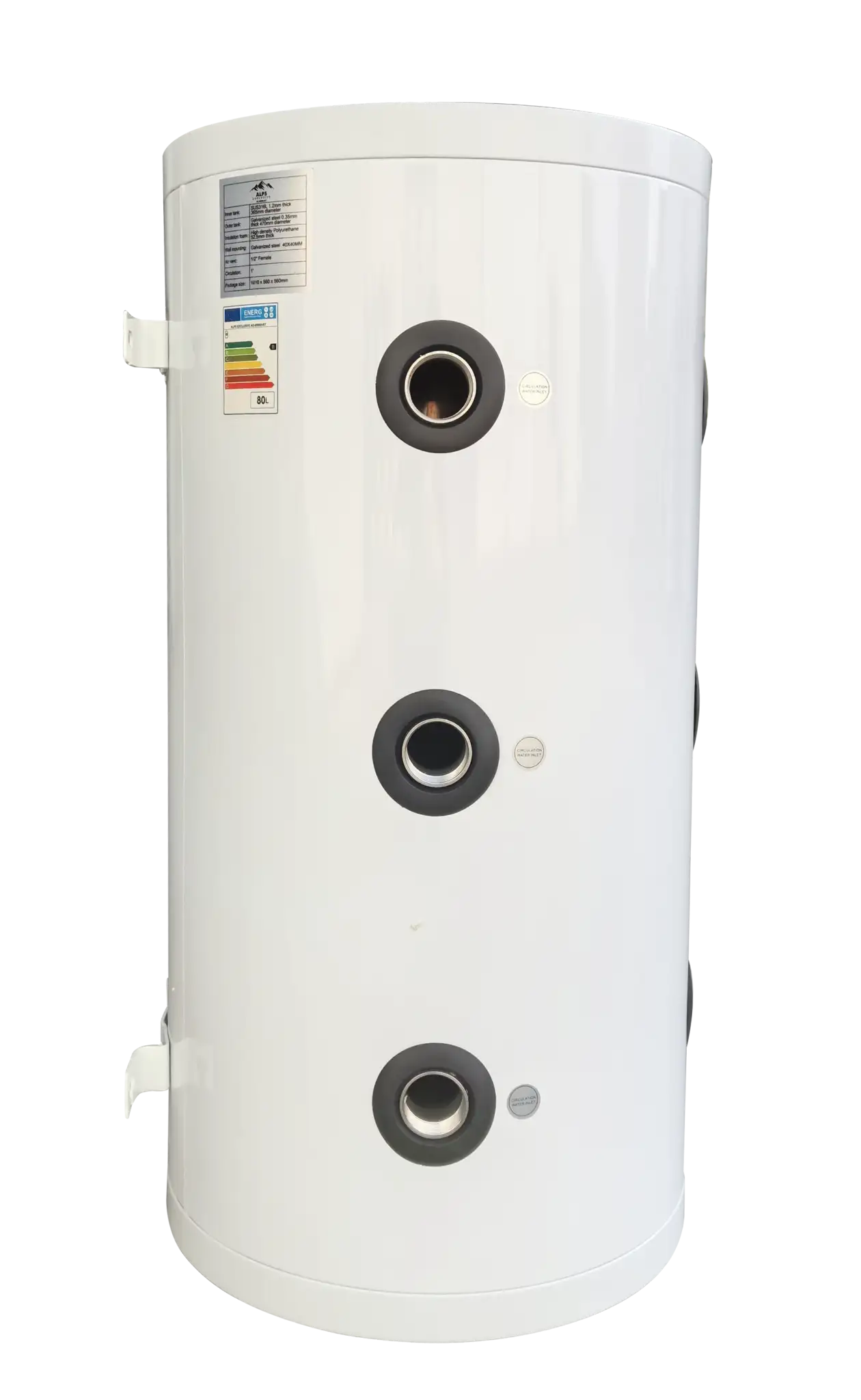 ALPS EXCLUSIVE AE-00080-BT - Stainless Steel Buffer Tank (80L)