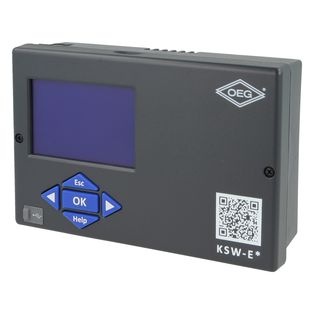 OEG KSW-E - Differential controller with 2 TF/PT sensors