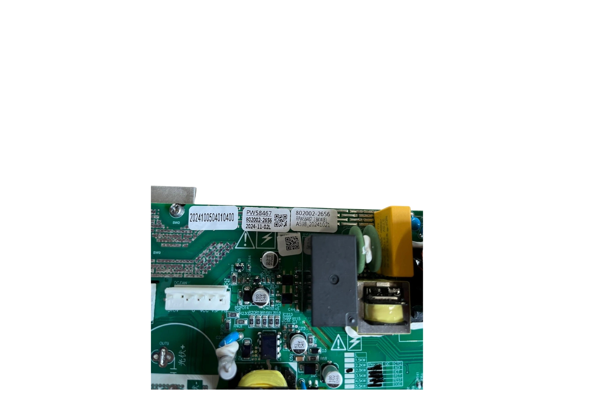 Chico PW58467 CC1010B - Heat pump PCB 2.8 kW