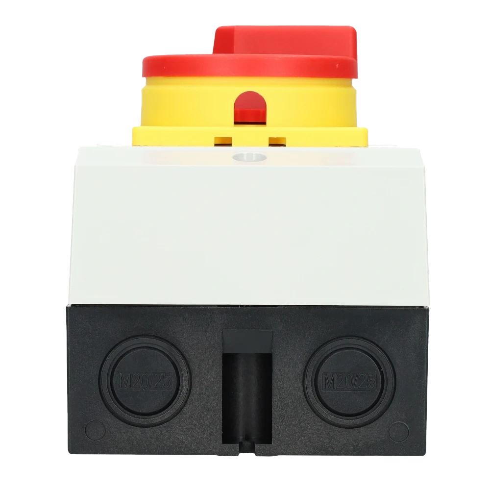 85013000 - EMAT - Isolator switch red (2P 25A)