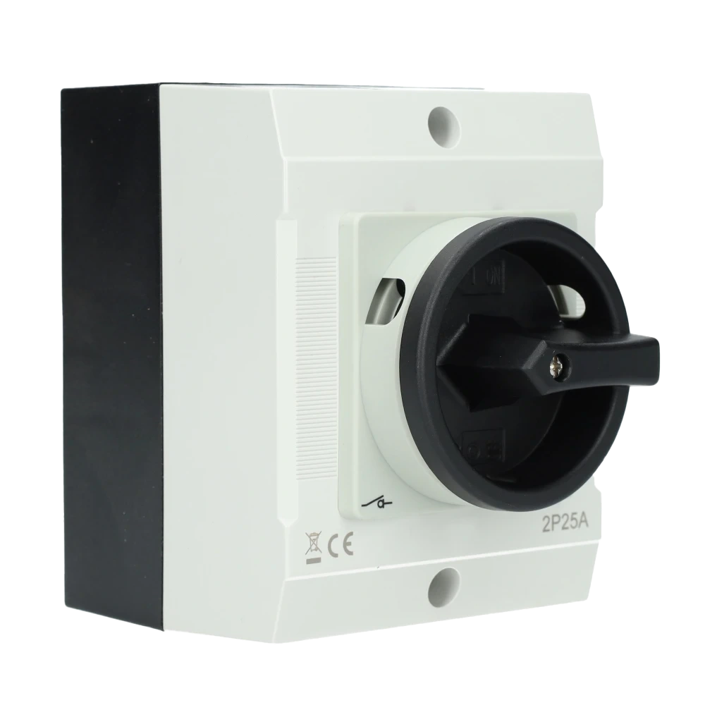 85013002 - EMAT - Maintenance switch black (2P 25A)