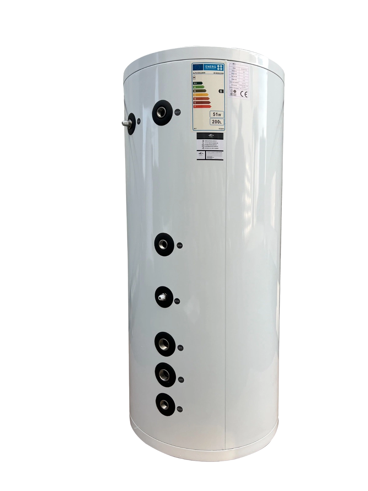 ALPS EXCLUSIVE AE-00200-DHW – Stainless steel tap water boiler 200L