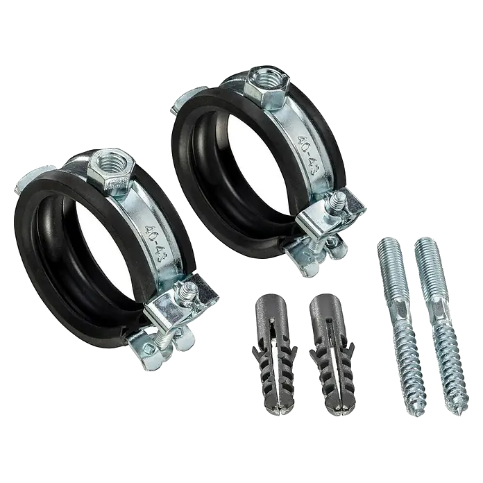 Admiral 30721353 - Click pipe clamp set 40 - 43 mm (2 pcs)