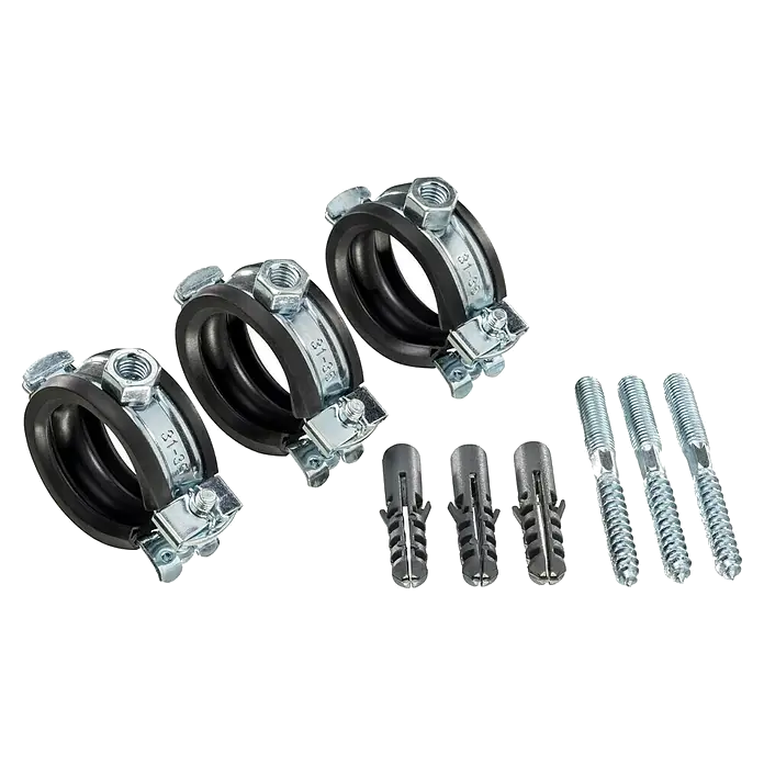 Admiral 30736773 - Click pipe clamp set 31 - 35 mm (3 pcs)
