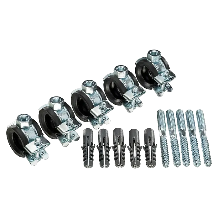 Admiral 30638064 - Click pipe clamp set 15 - 20 mm (5 pcs)