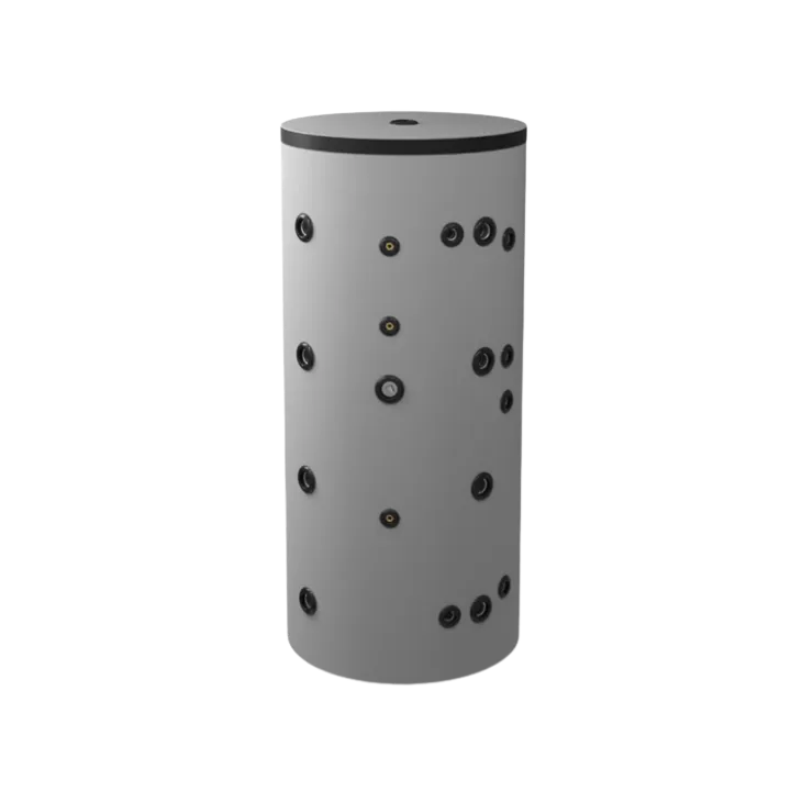 Eldom BCWS2 500K80 - Buffer tank with tap water coil and 2 heat exchangers (500L)