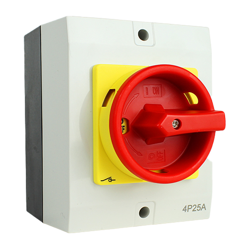 85013001 - EMAT - Isolator Switch Red (4P 25A)