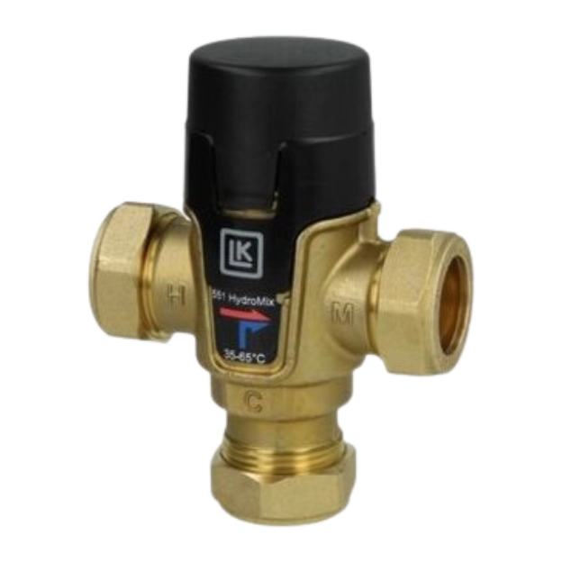 HydroMix Mixing Valve - Domestic Hot Water +35 to +65 °C (15 mm)
