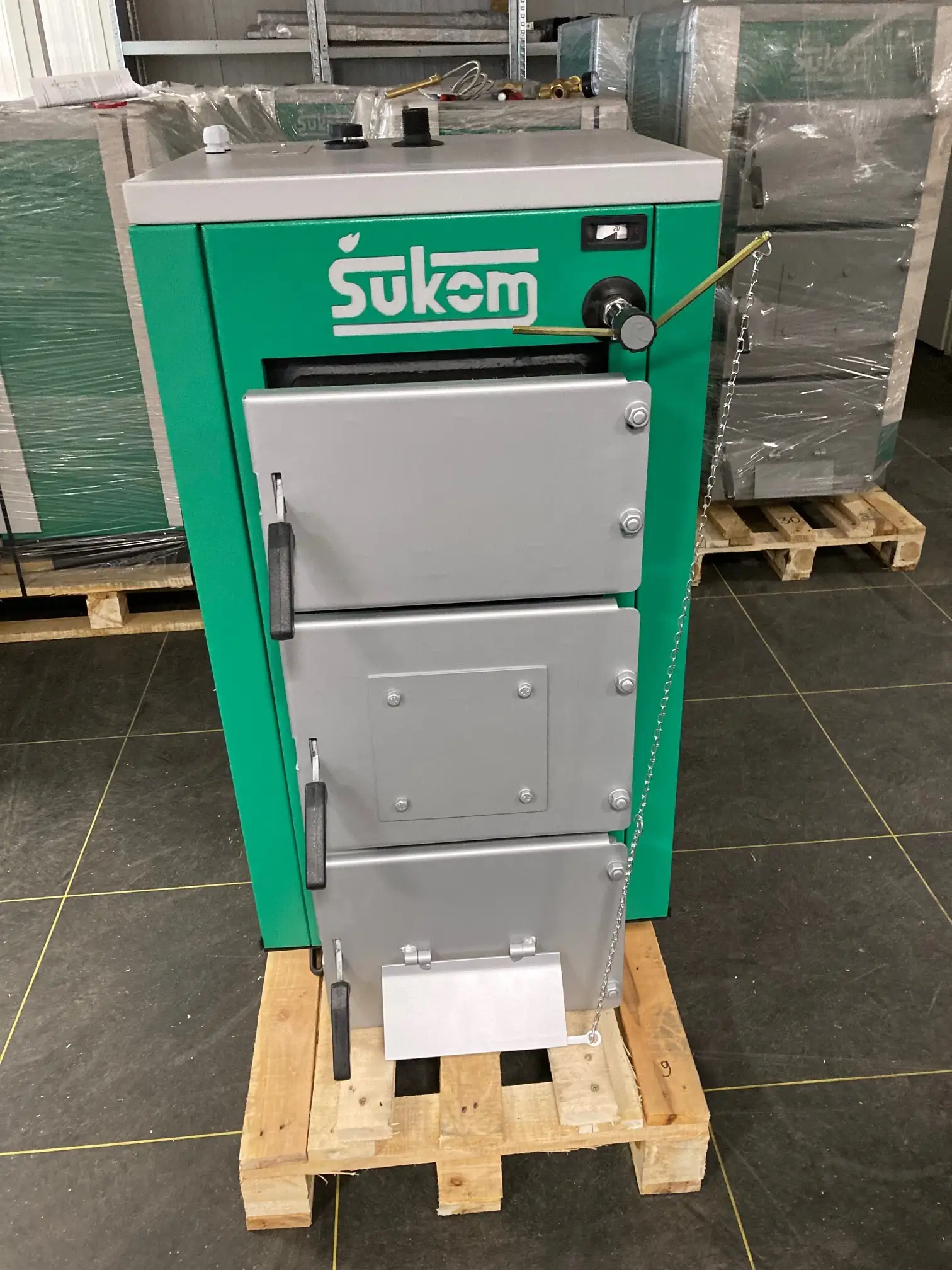 Sukom R50 - Wood boiler (50 kW)