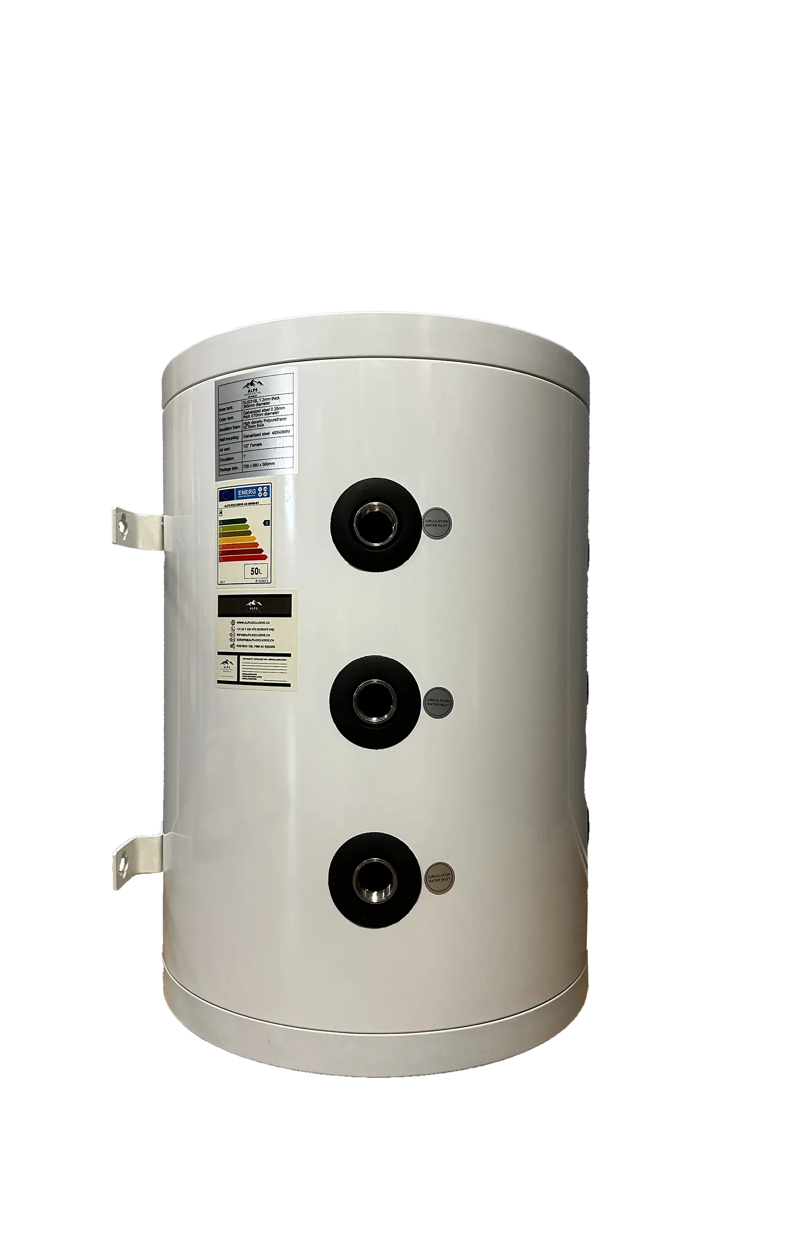 ALPS EXCLUSIVE AE-00050-BT - Stainless Steel Buffer Tank (50L)