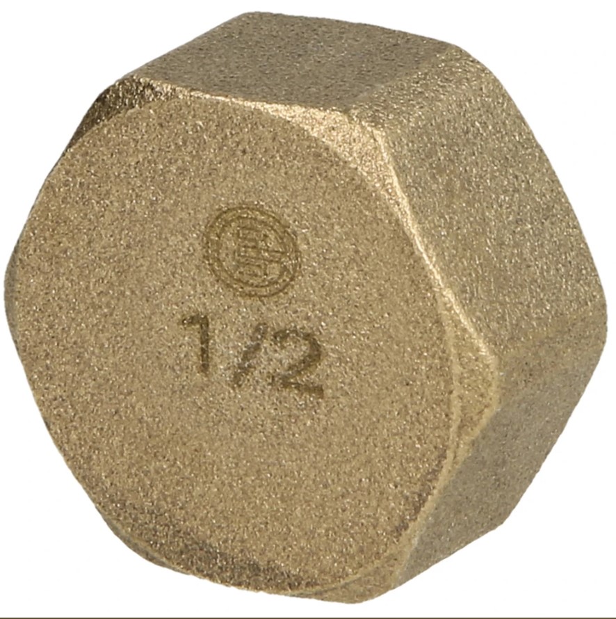 OEG AS812500 - Brass Cap (G 1/2