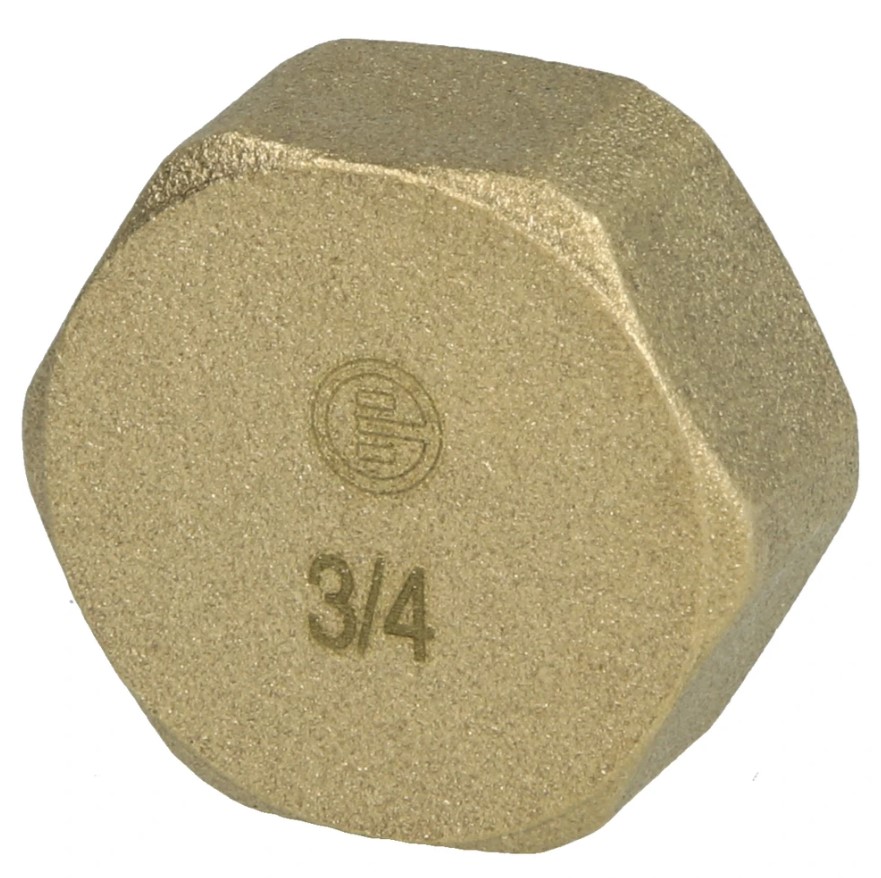 OEG AS812501 - Brass Cap (G 3/4