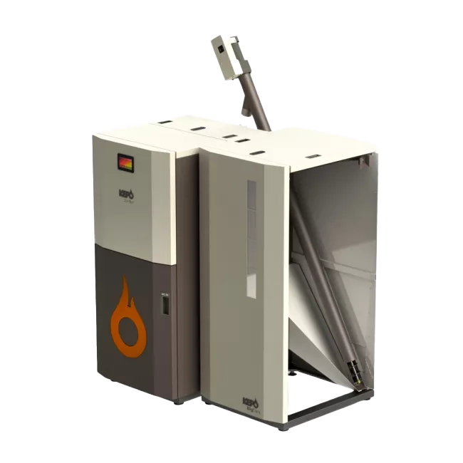 Kepo BigTank - Pellet storage bunker (225 kg)
