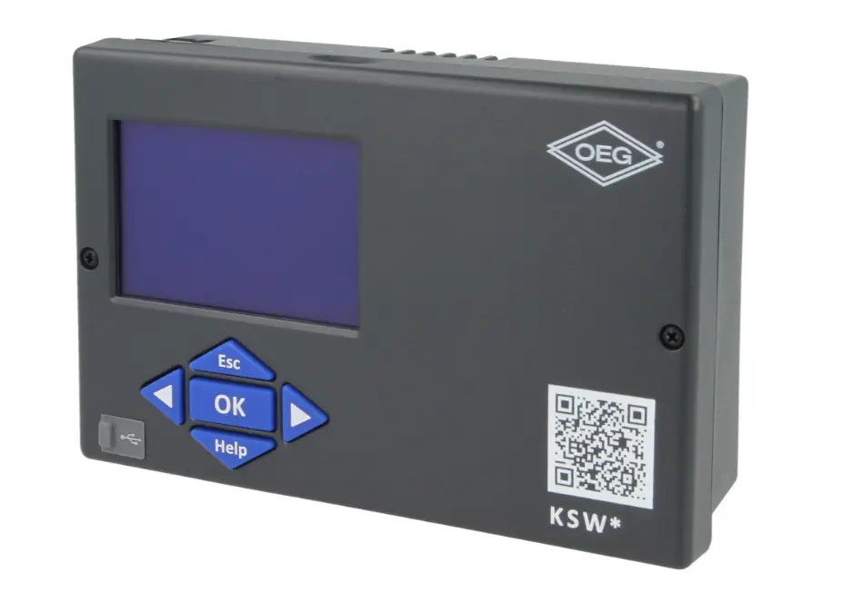 OEG KSW - Differential controller with 4 TF/PT sensors