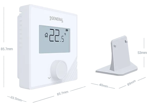 General Mitra 25S – Smart wireless thermostat (230VAC)