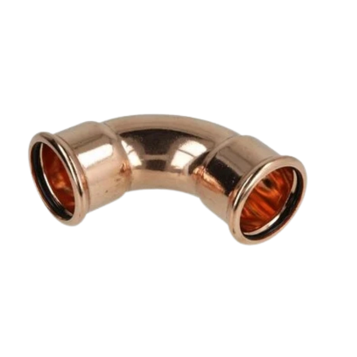 OEG 802009018 - Copper press fitting M-profile 90° elbow (15 mm)