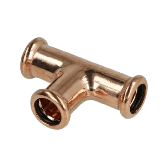 OEG 802009084 - Copper press fitting M-profile tee (15 mm)