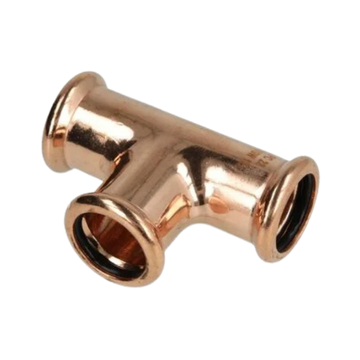 OEG 802009088 - Copper press fitting M-profile tee (22 mm)