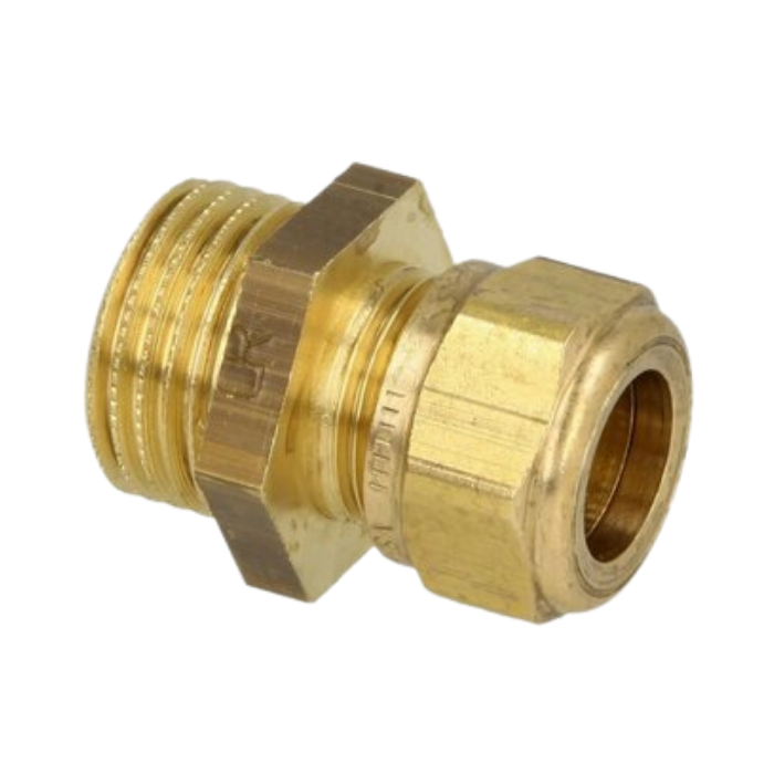 OEG 802016053 - Brass compression coupling (15 mm x G 1/2