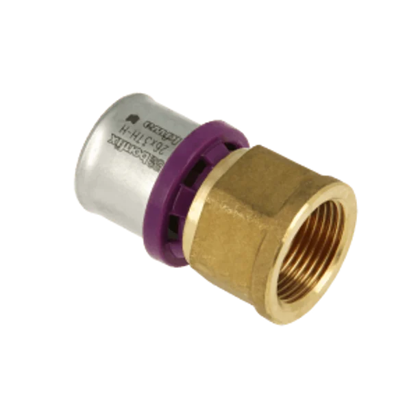 BONFIX 2000360 - Press-fit coupling with threaded sleeve (G1