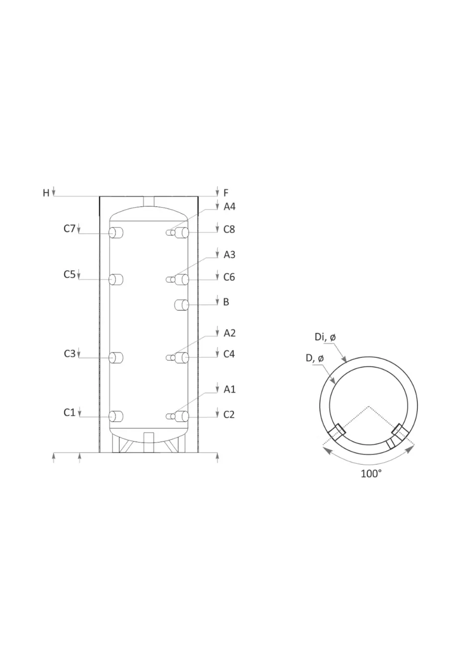 BURNiT PS 300 - Buffer tank (300L)