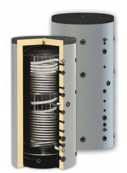 BURNiT HYG BR2 - Sanitary water heater with 2 heat exchangers (500L)