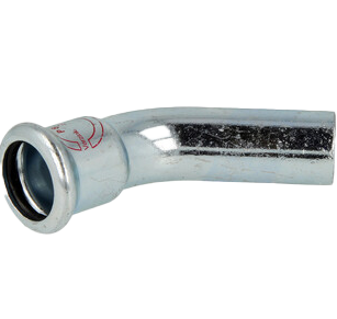 OEG 802004521 - C-steel extension press fitting 45° elbow M-profile (22 mm)
