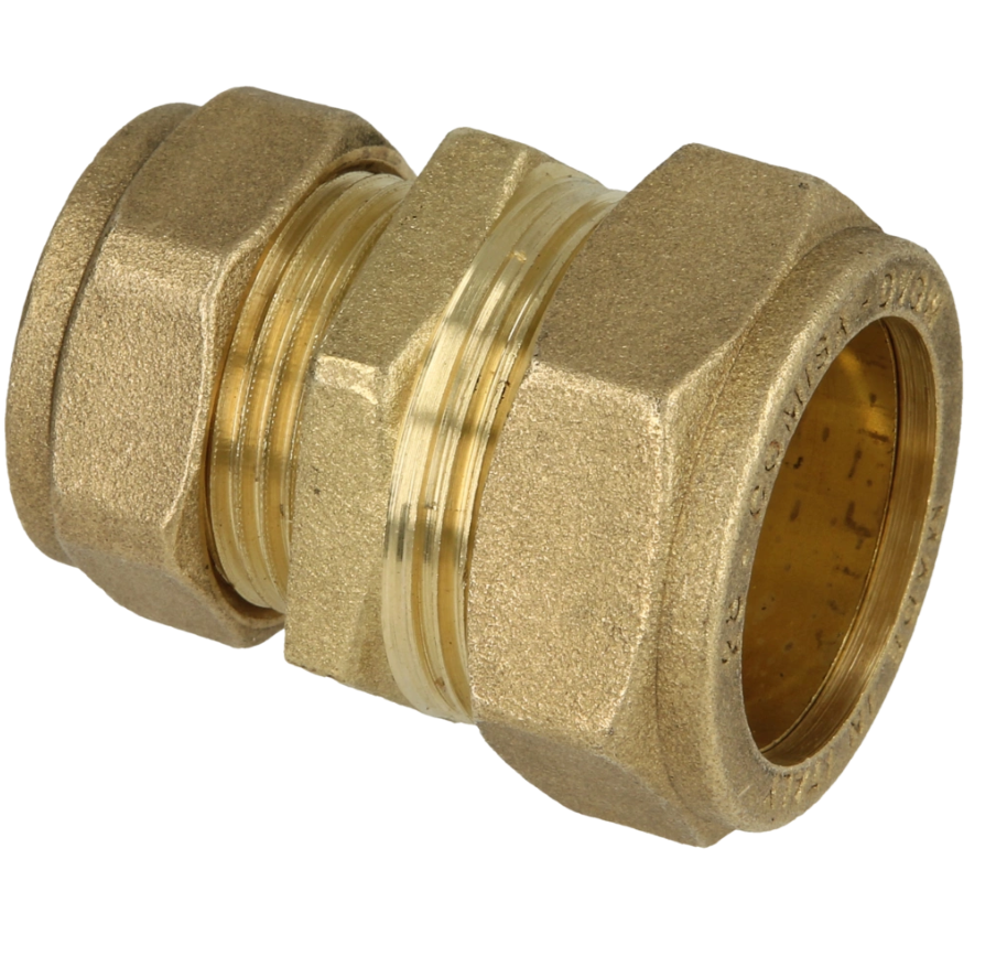 OEG 802016024 - Brass compression reducing coupling (15 x 12 mm)