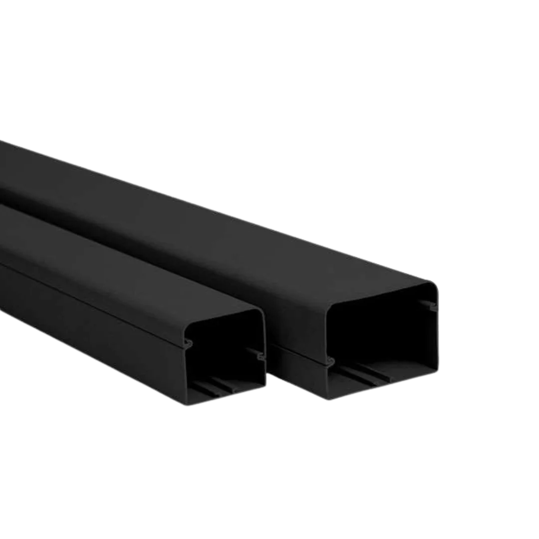 SpeediDuct Duct Channel - 2 metres - 70 mm (Black)