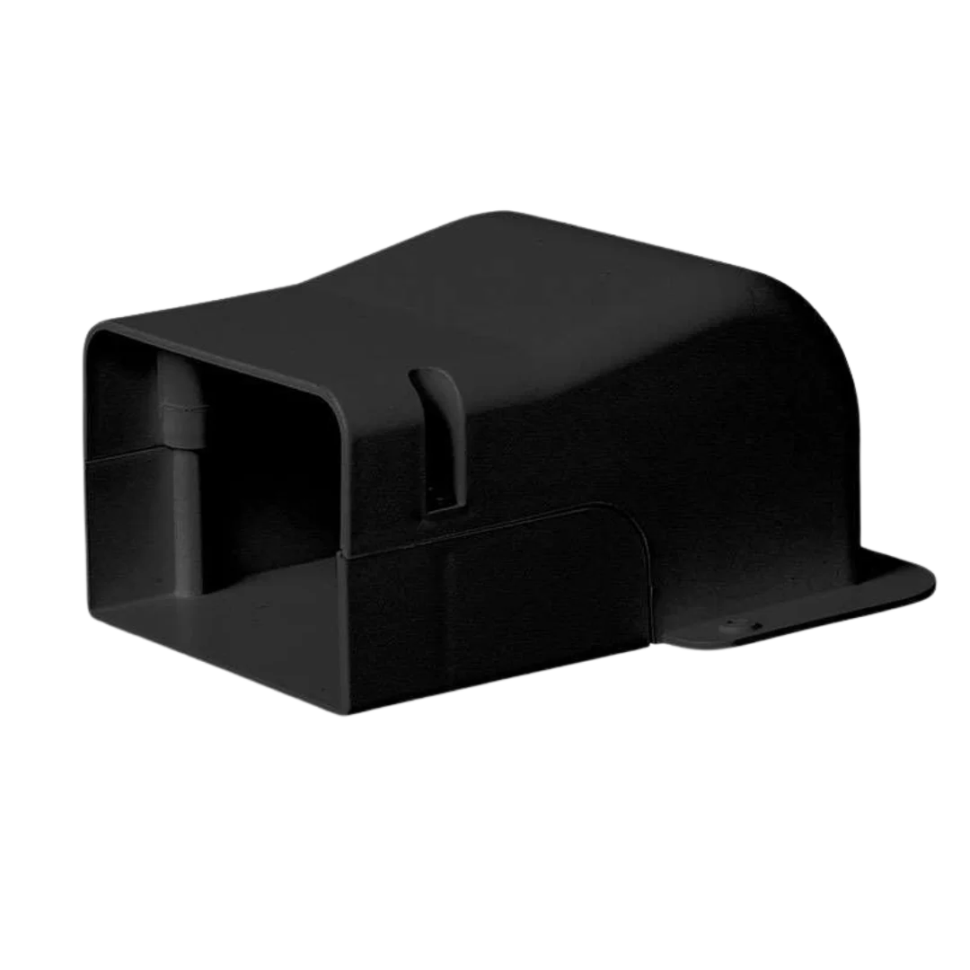 SpeediDuct Wall Cover - 70 mm (Black)
