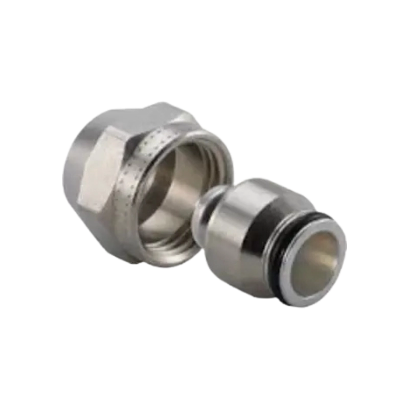Uponor Uni-X brass screw coupling 25–22 mm female thread ¾