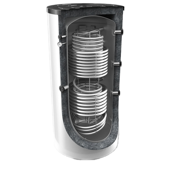 Tesy V10/9S2100099HYG5.5HE - Hygienic Cylinder with Dual Heat Exchangers (1000L)