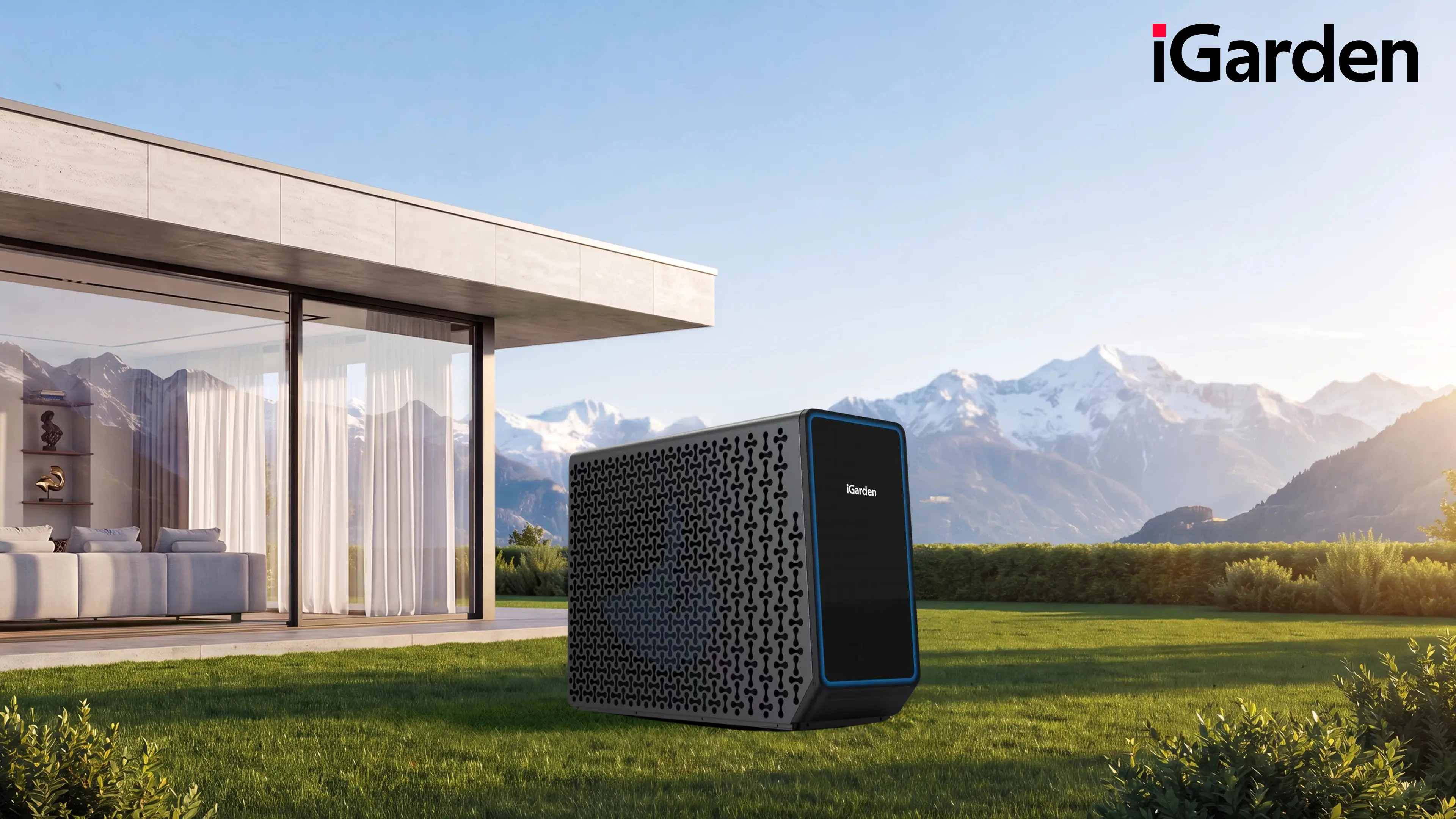 iGarden InverX7 R290 air to water heat pump